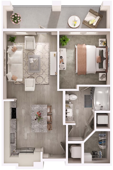 A5 Floor Plan at Livano Pflugerville, Pflugerville